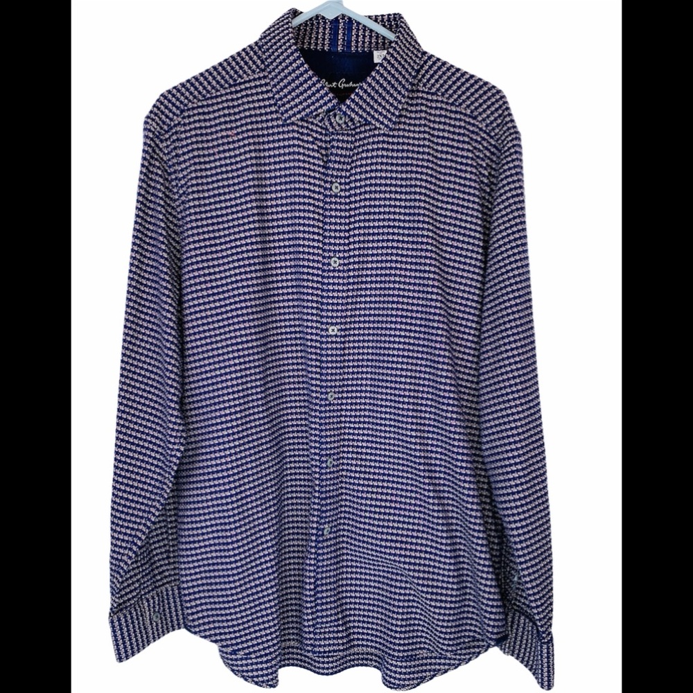 Robert Graham Men’s 2XL Long Sleeve Shirt Modern Americana